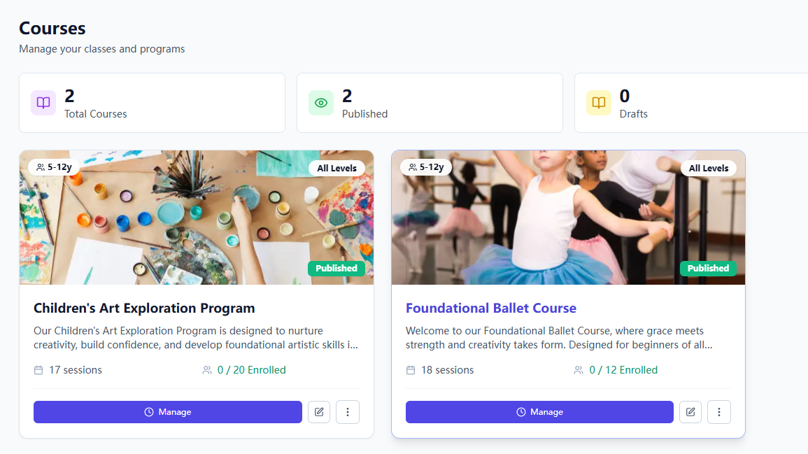 A user-friendly course scheduling tool