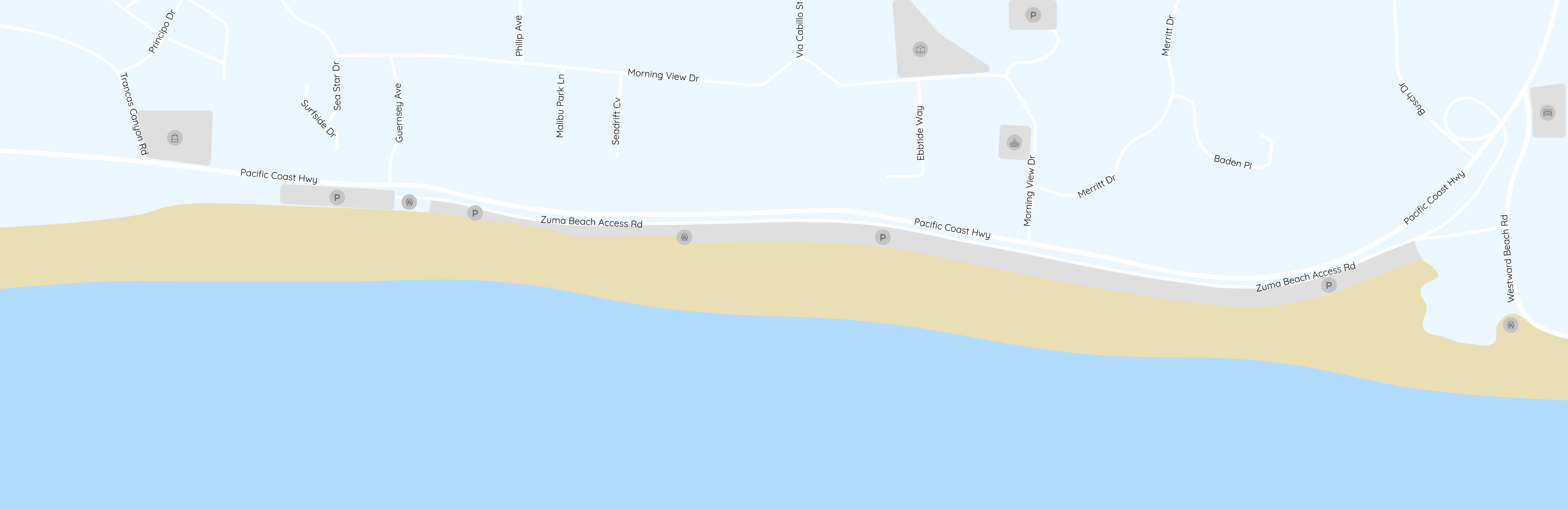 Beach map