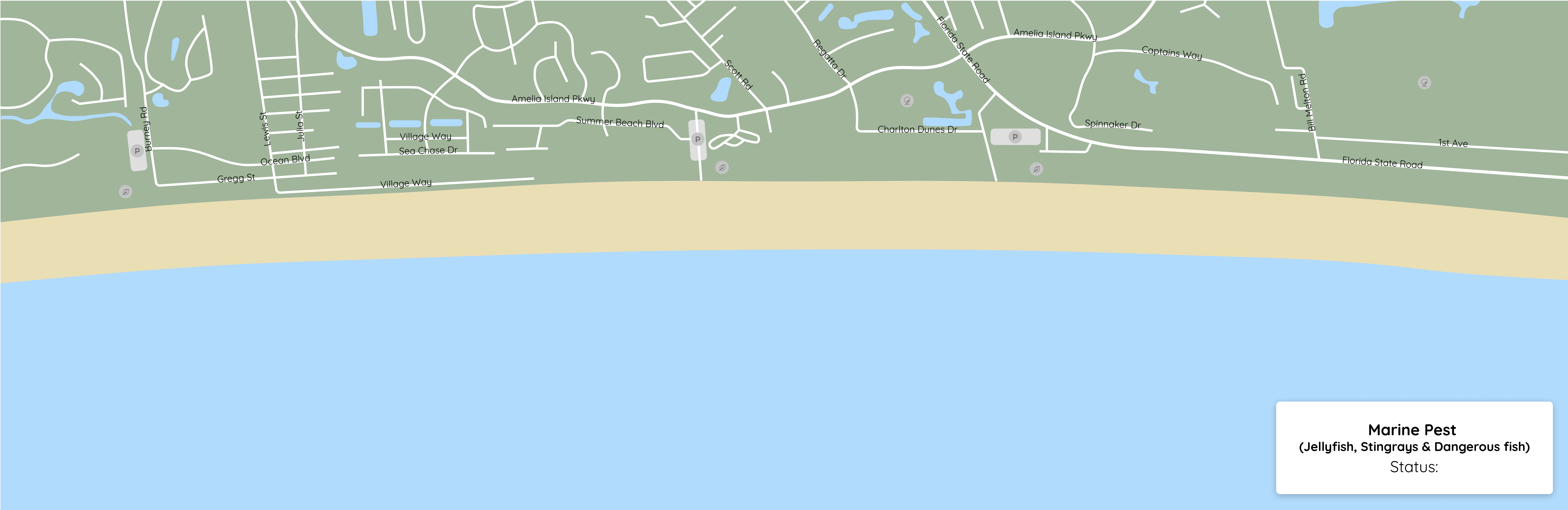 Beach map
