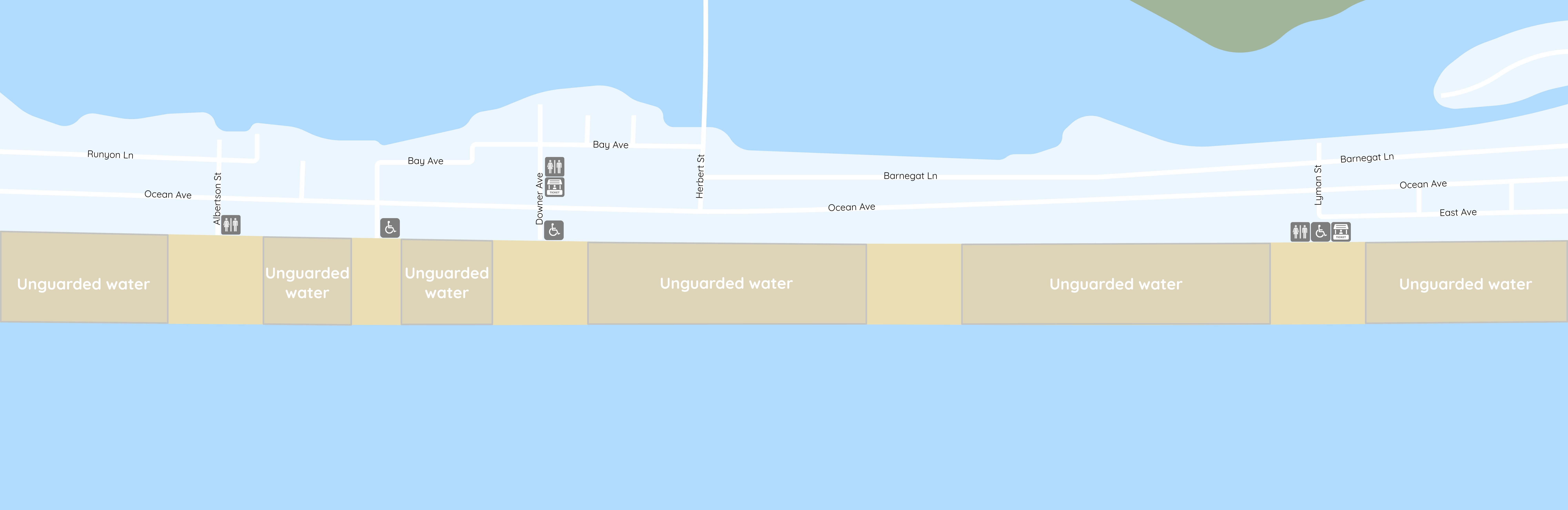 Beach map