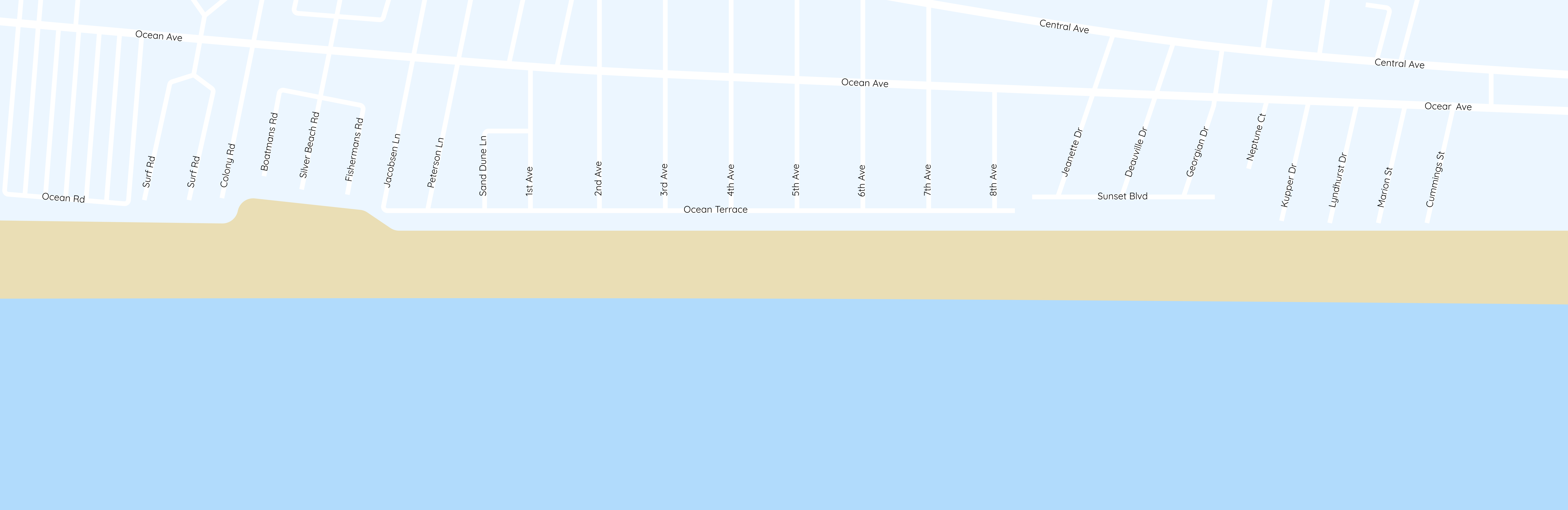 Beach map