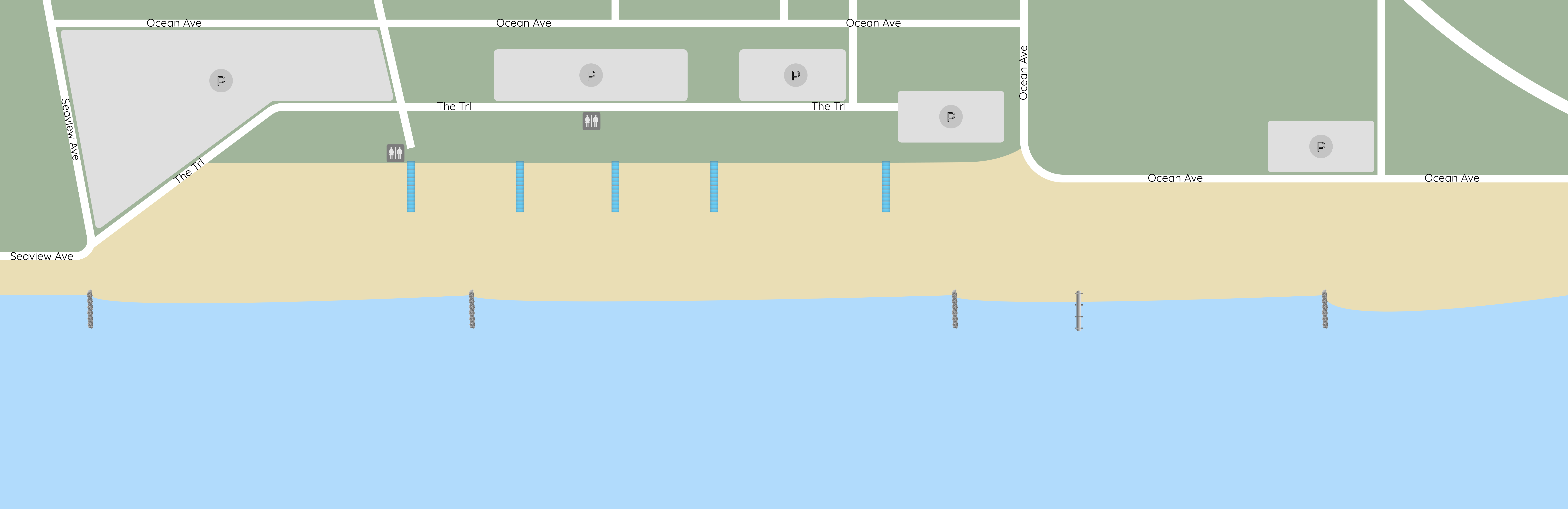 Beach map