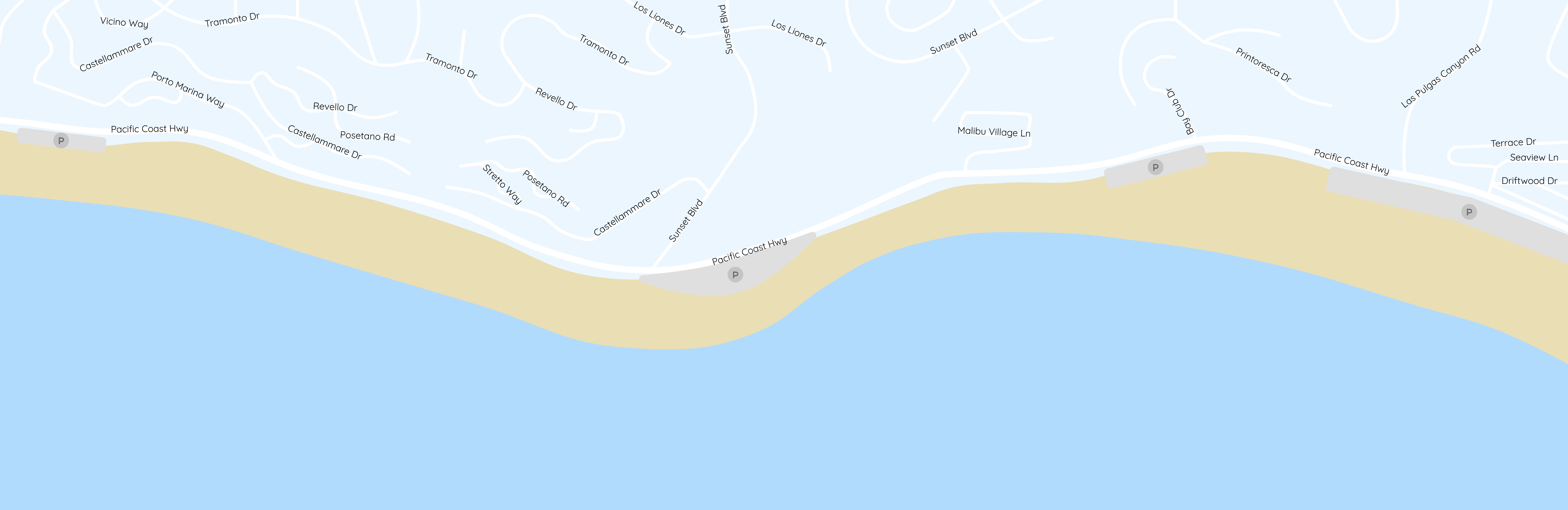 Beach map