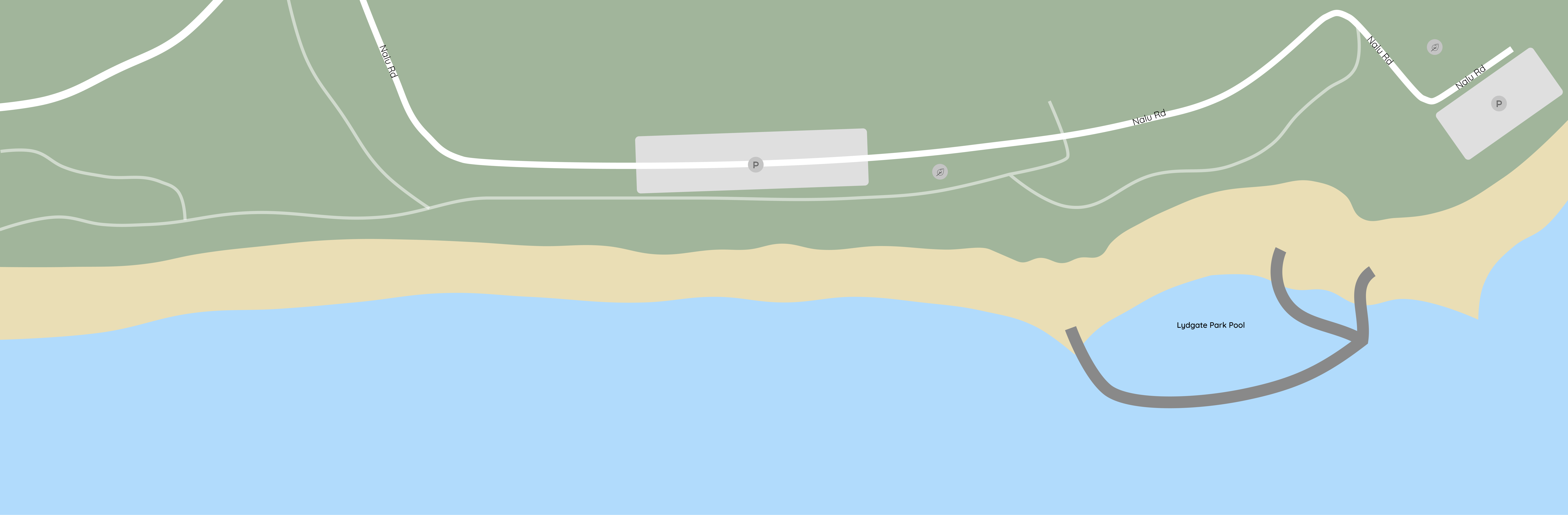 Beach map