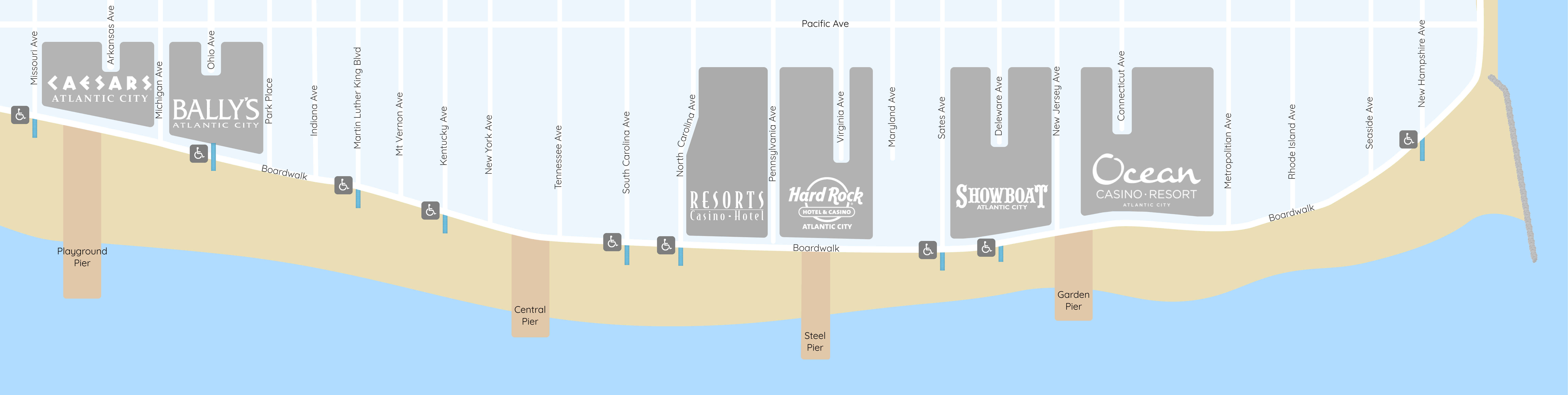 Beach map