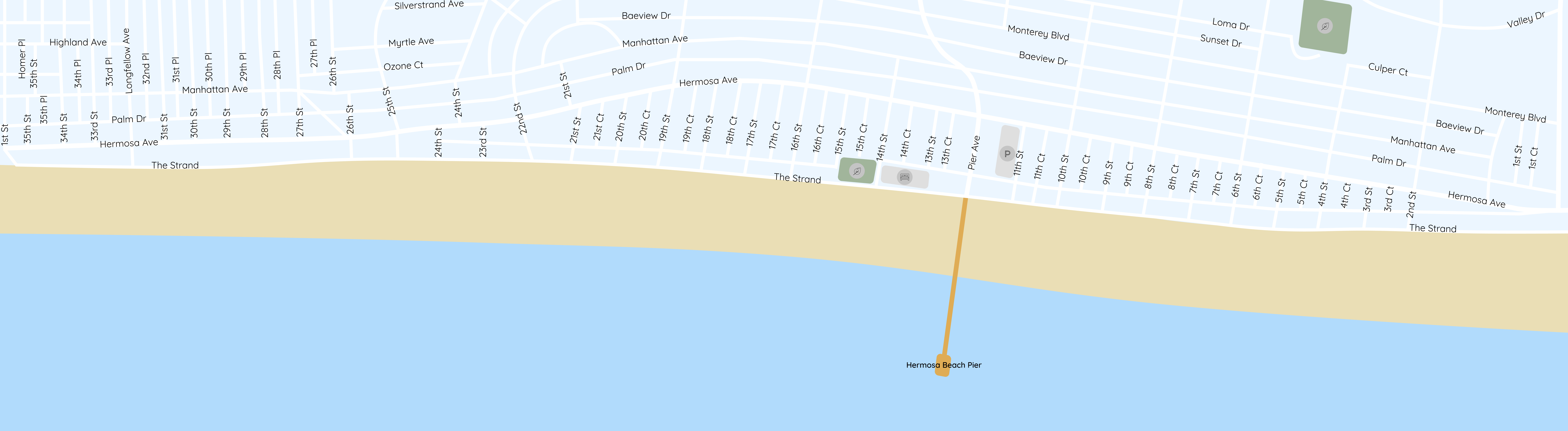 Beach map