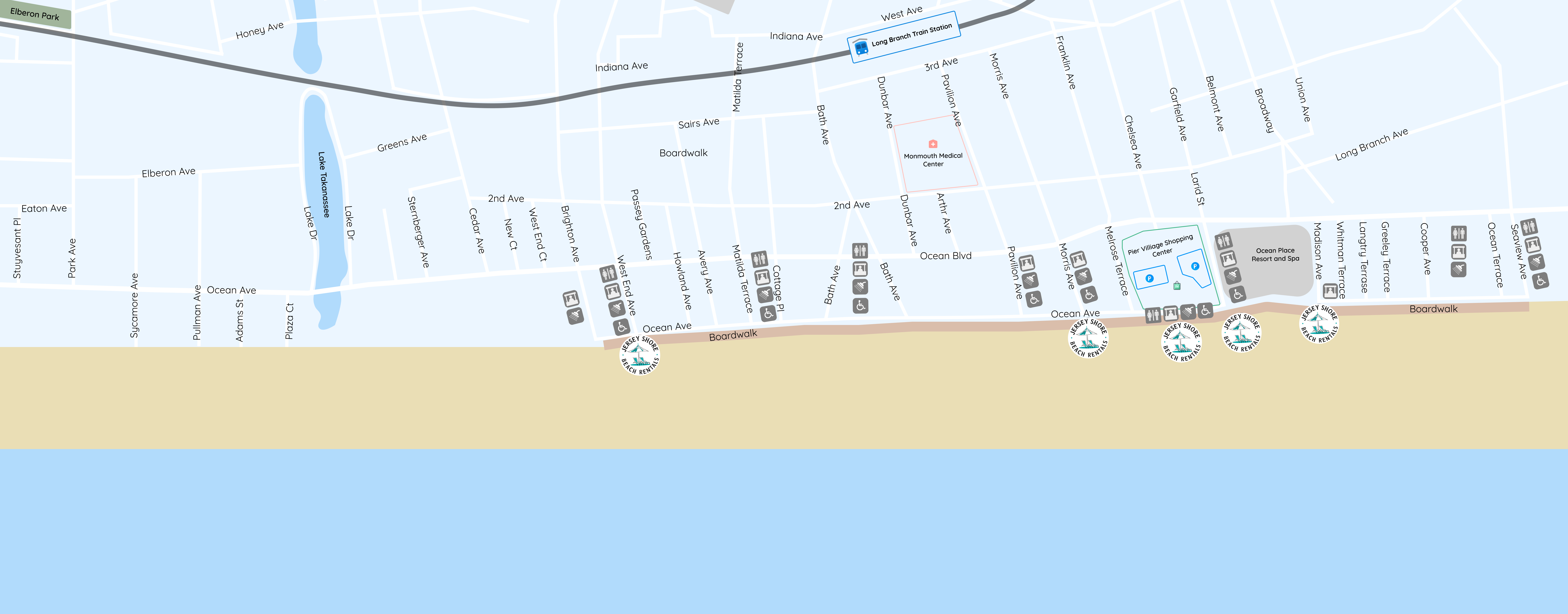 Beach map