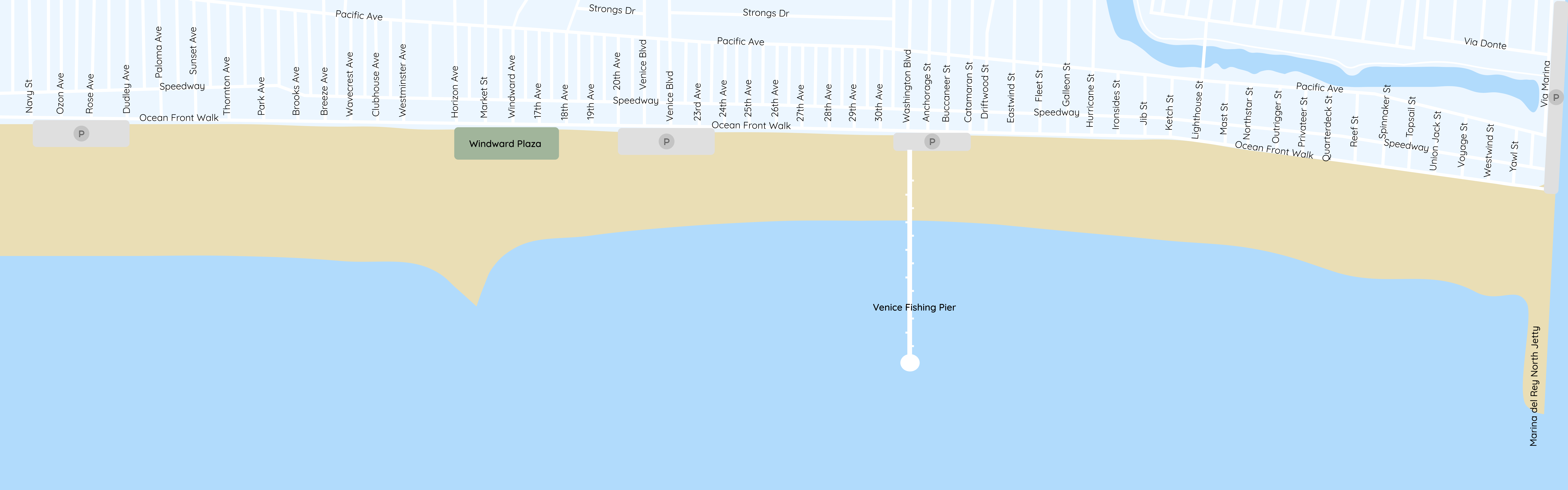 Beach map