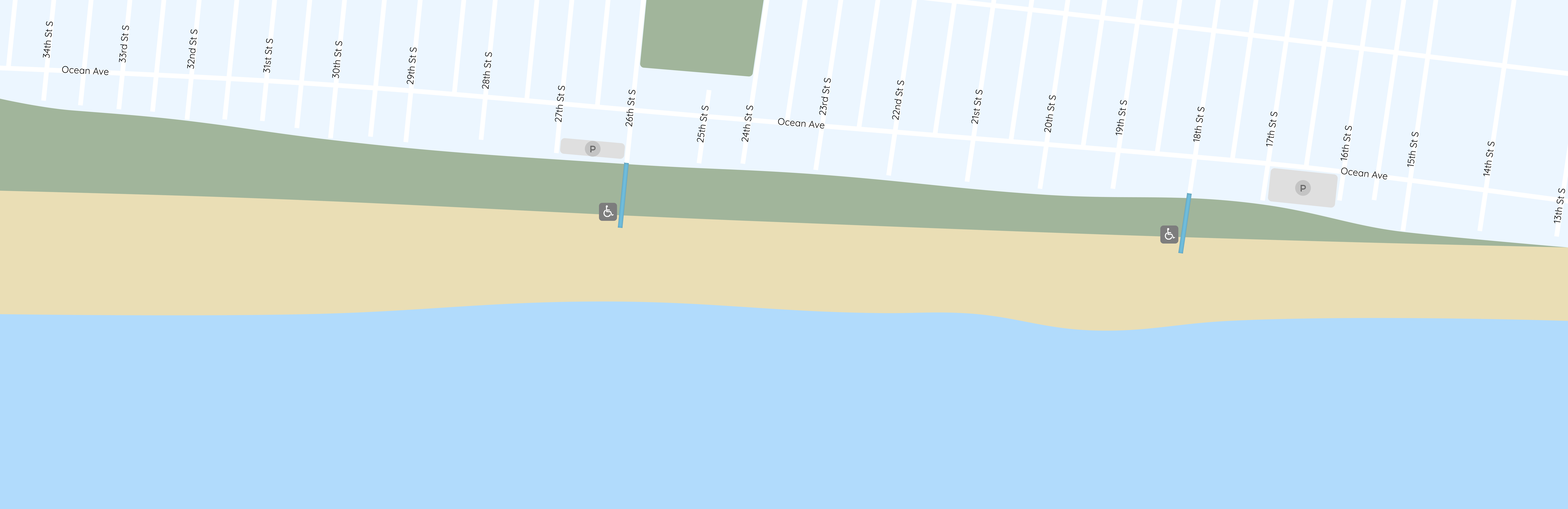 Beach map