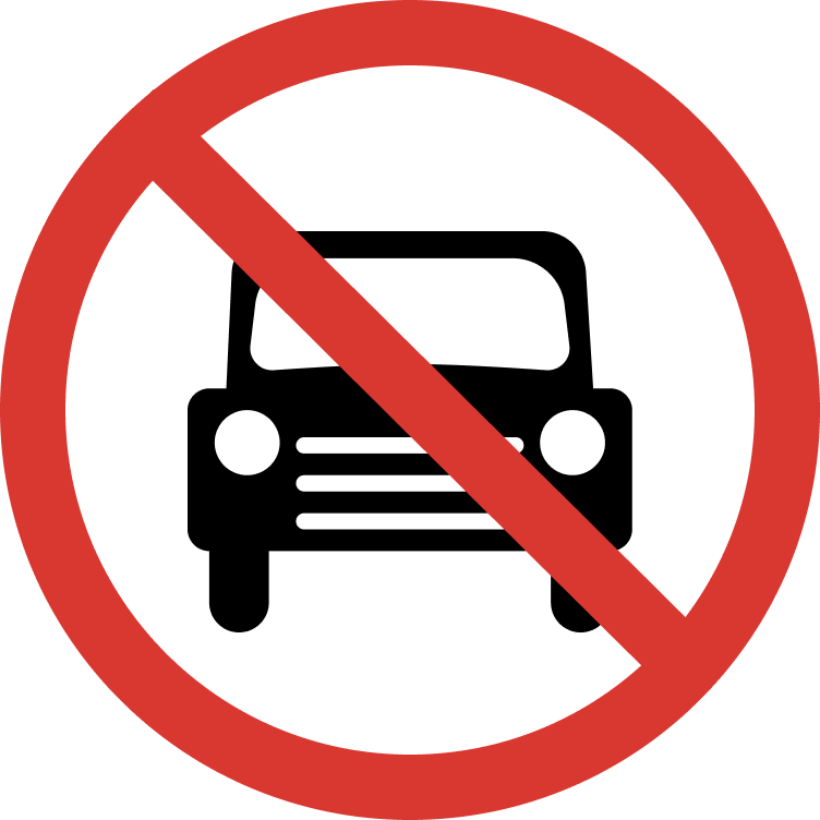 No Vehicles
