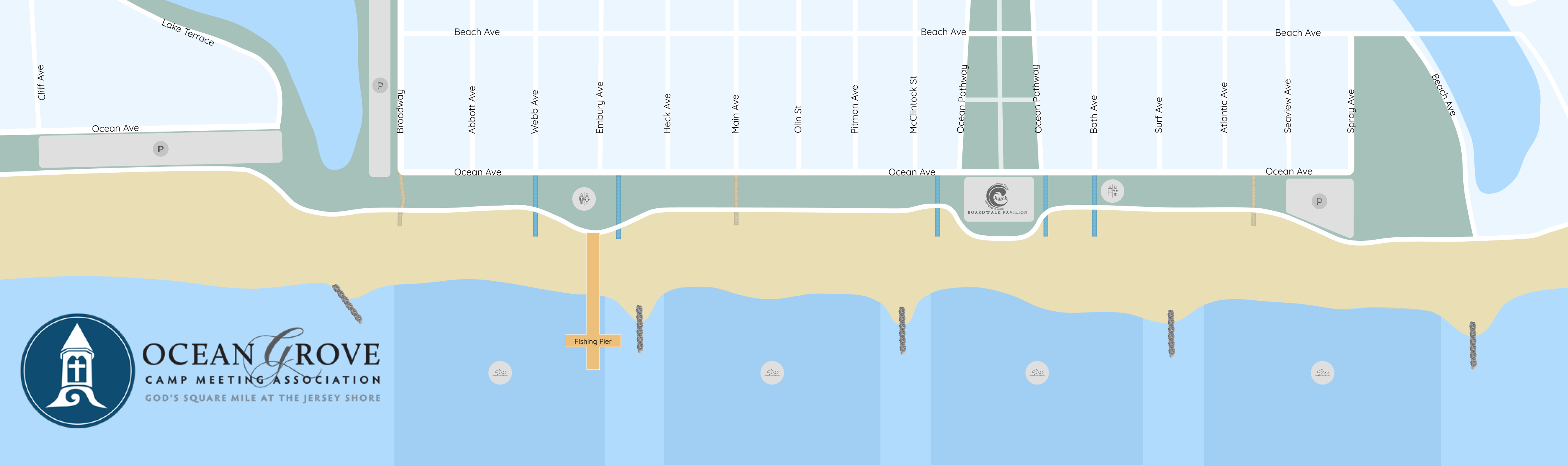Beach map