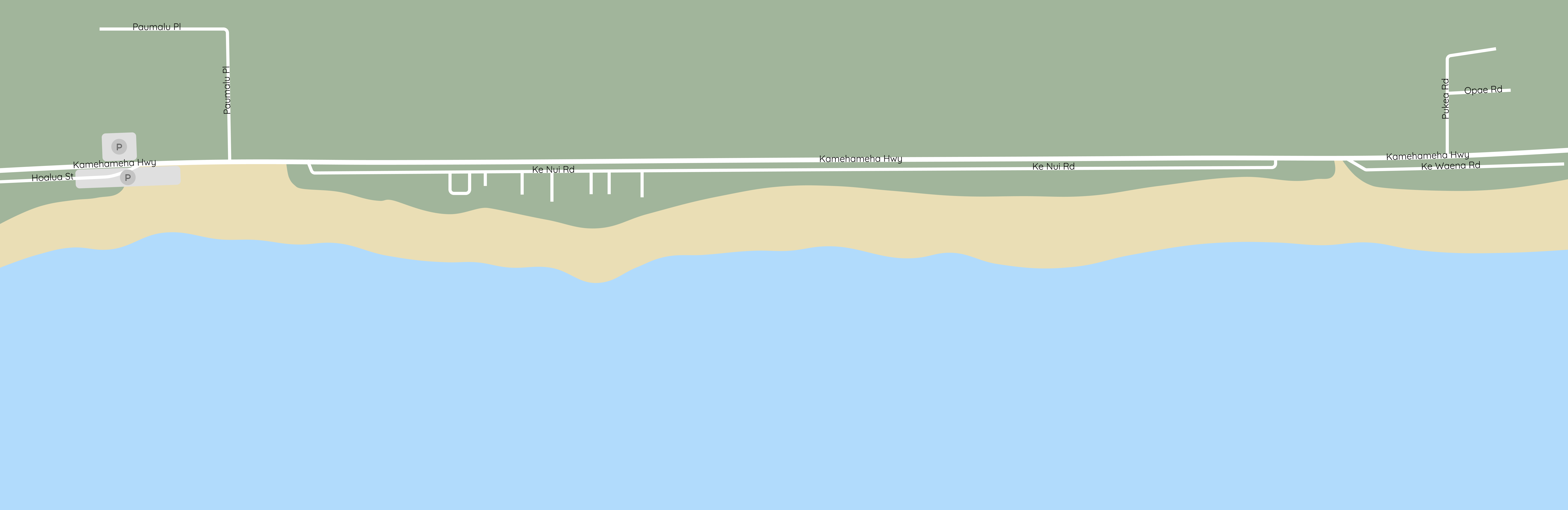 Beach map