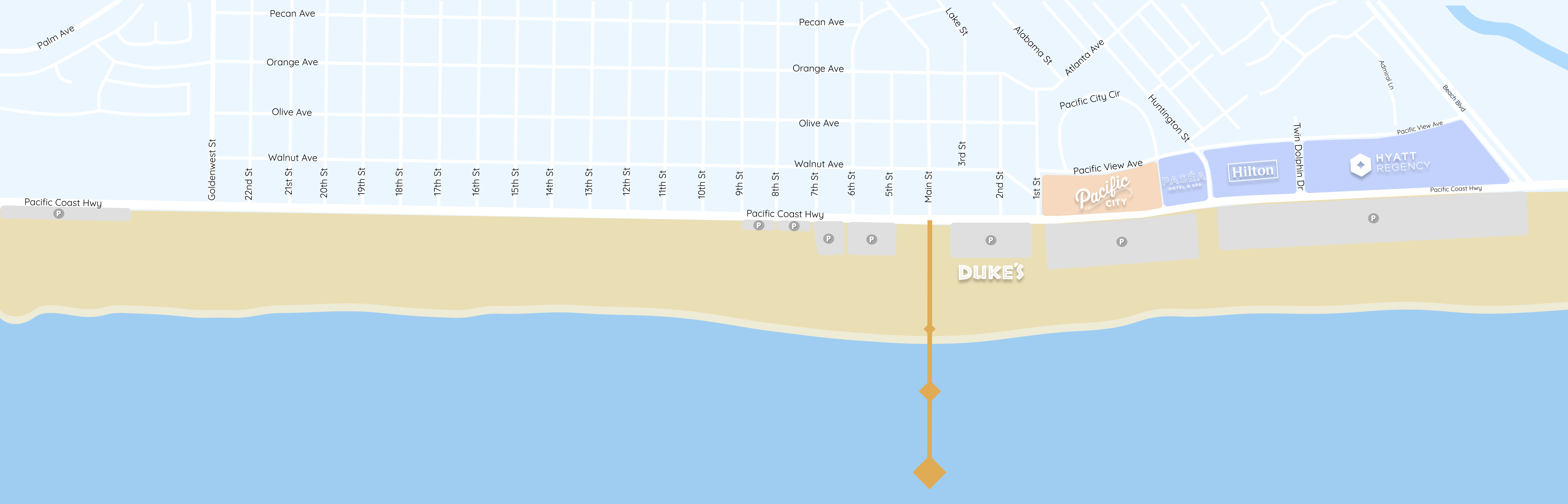 Beach map