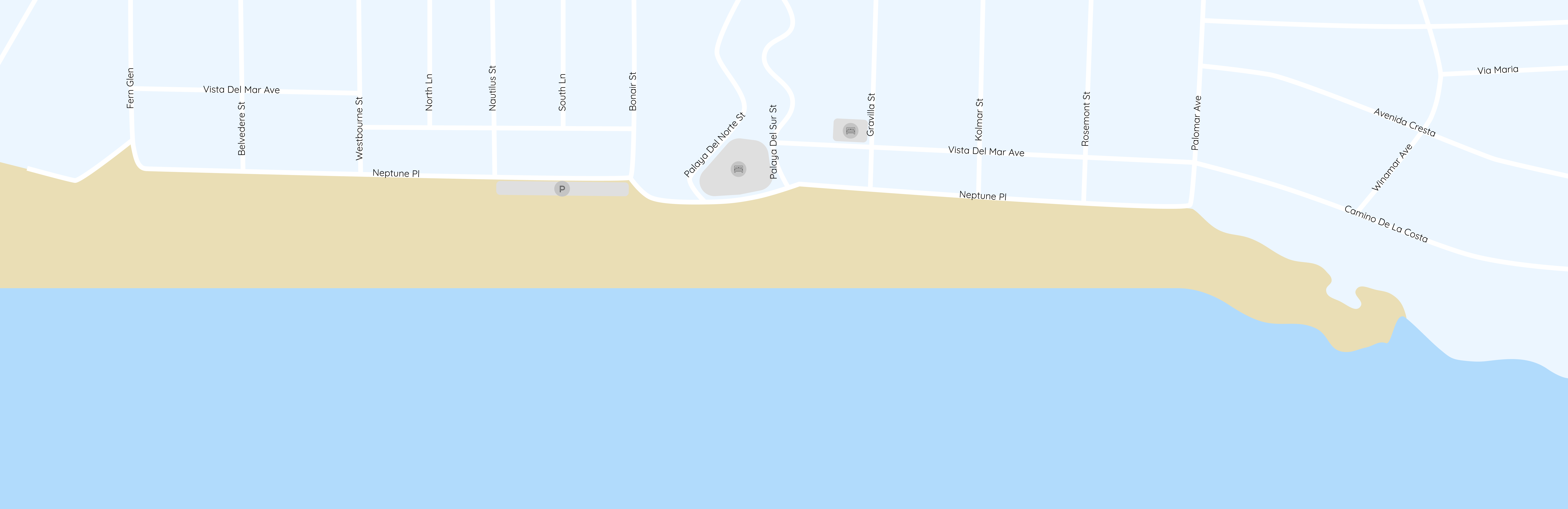 Beach map