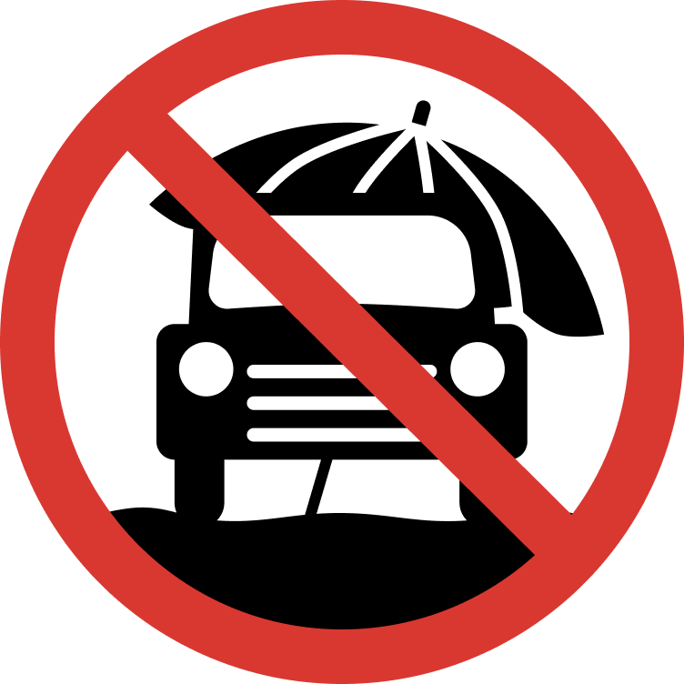 No Cars on Sand