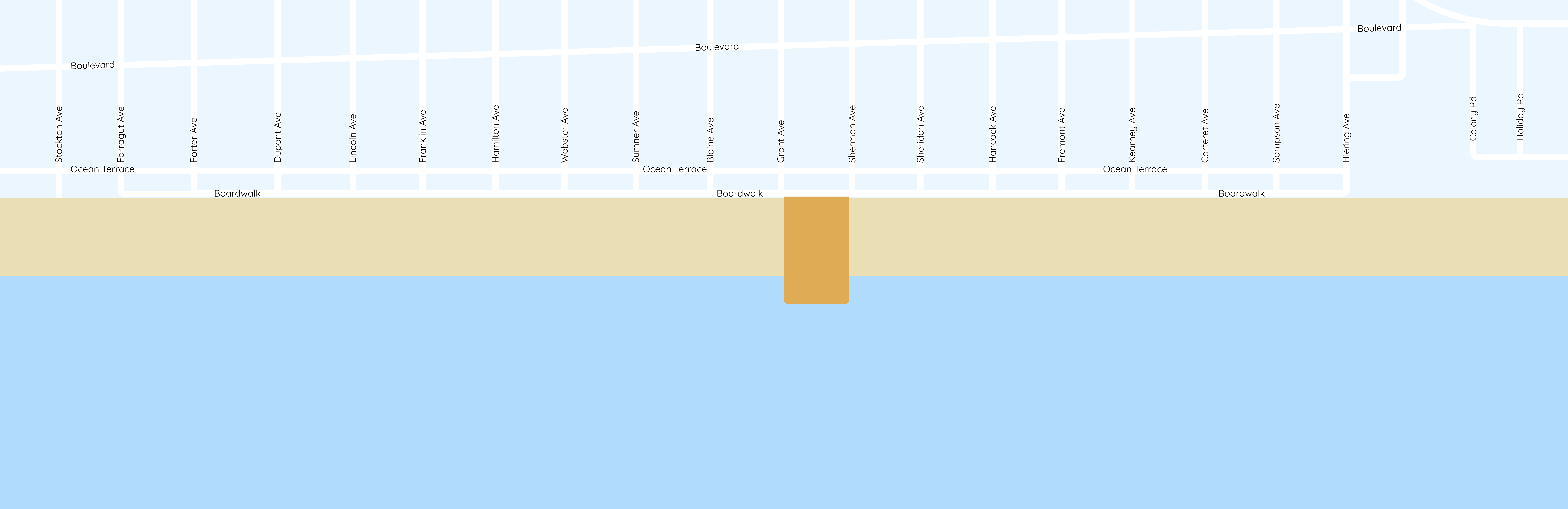 Beach map