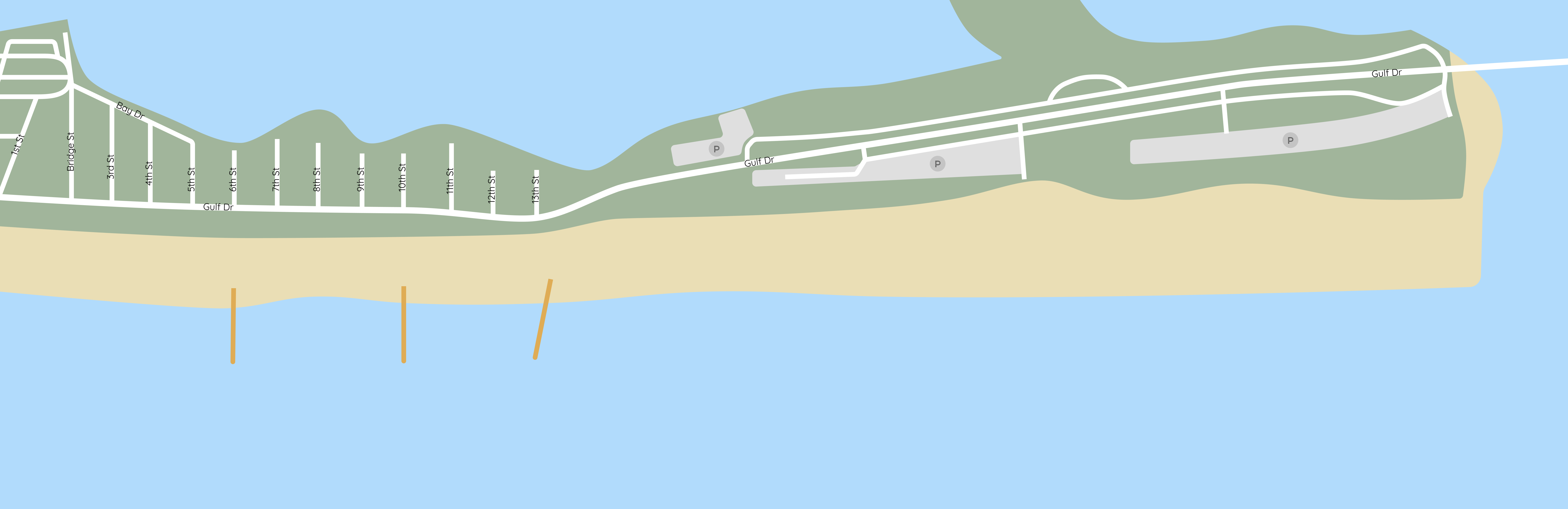 Beach map