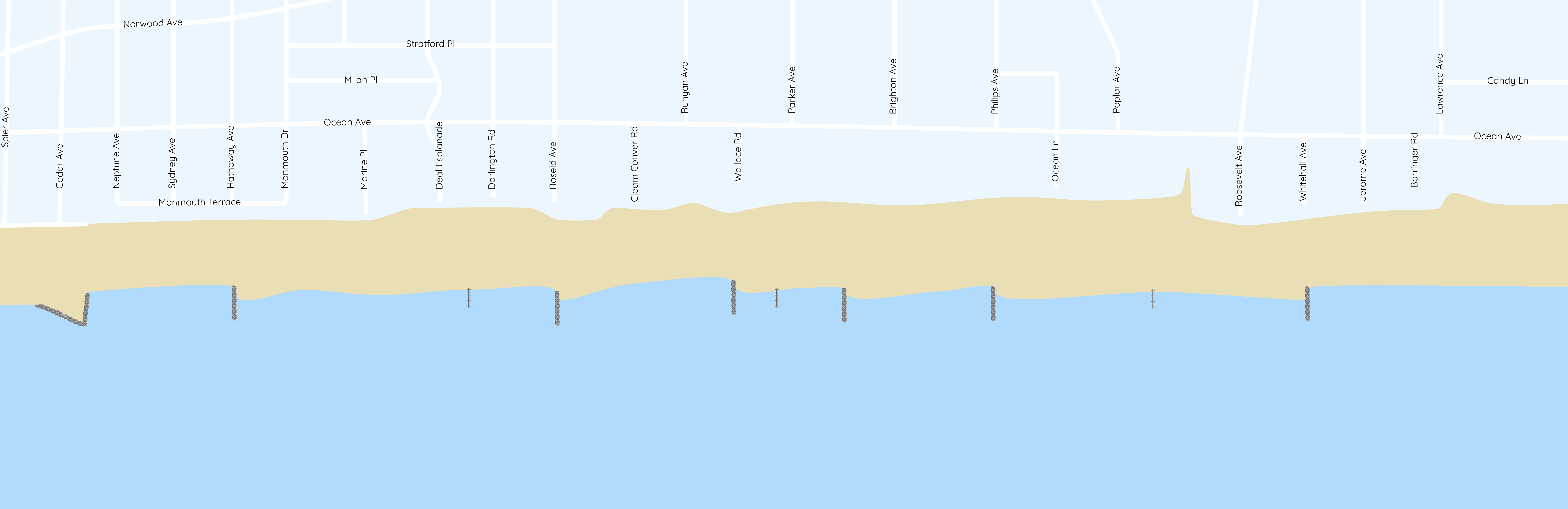 Beach map