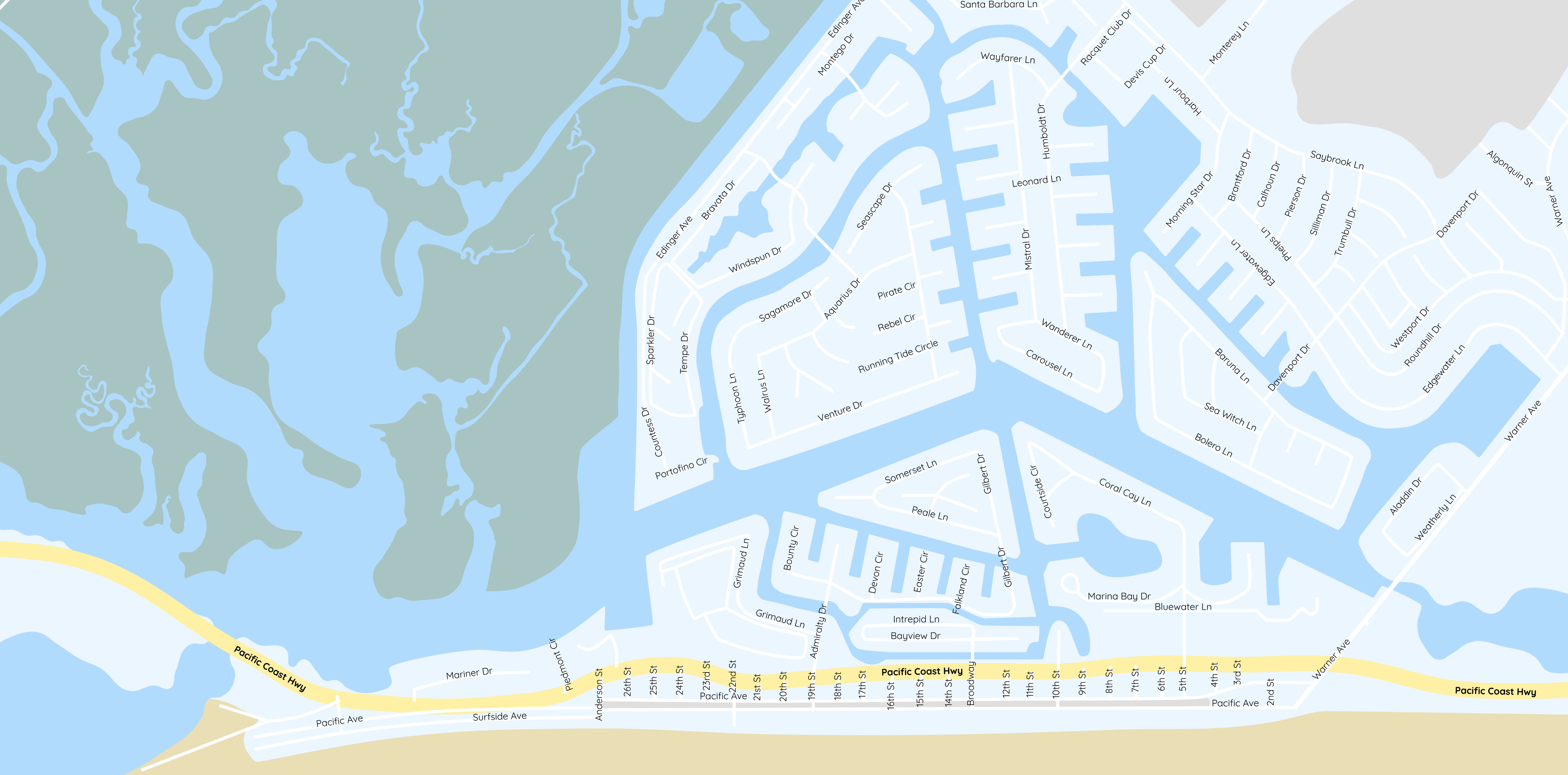 Beach map