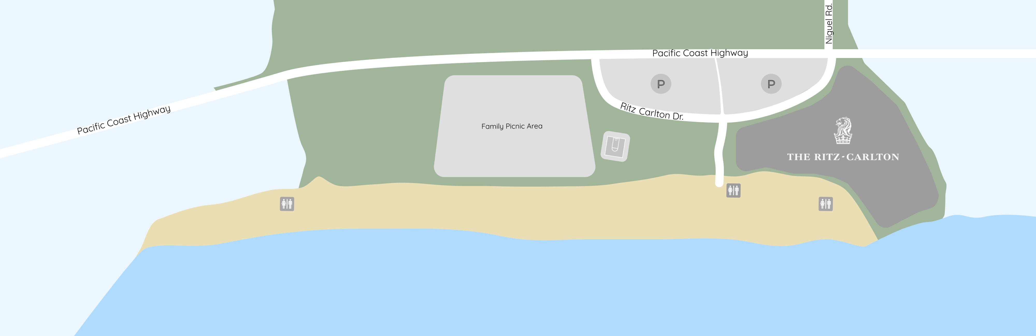 Beach map