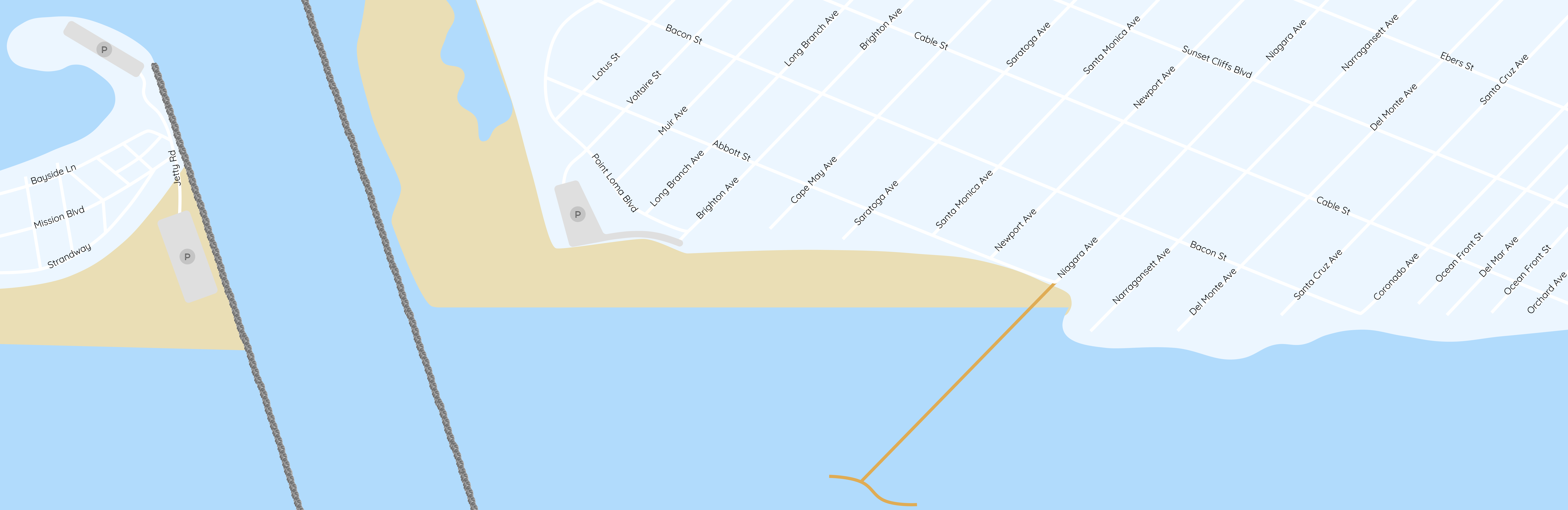 Beach map