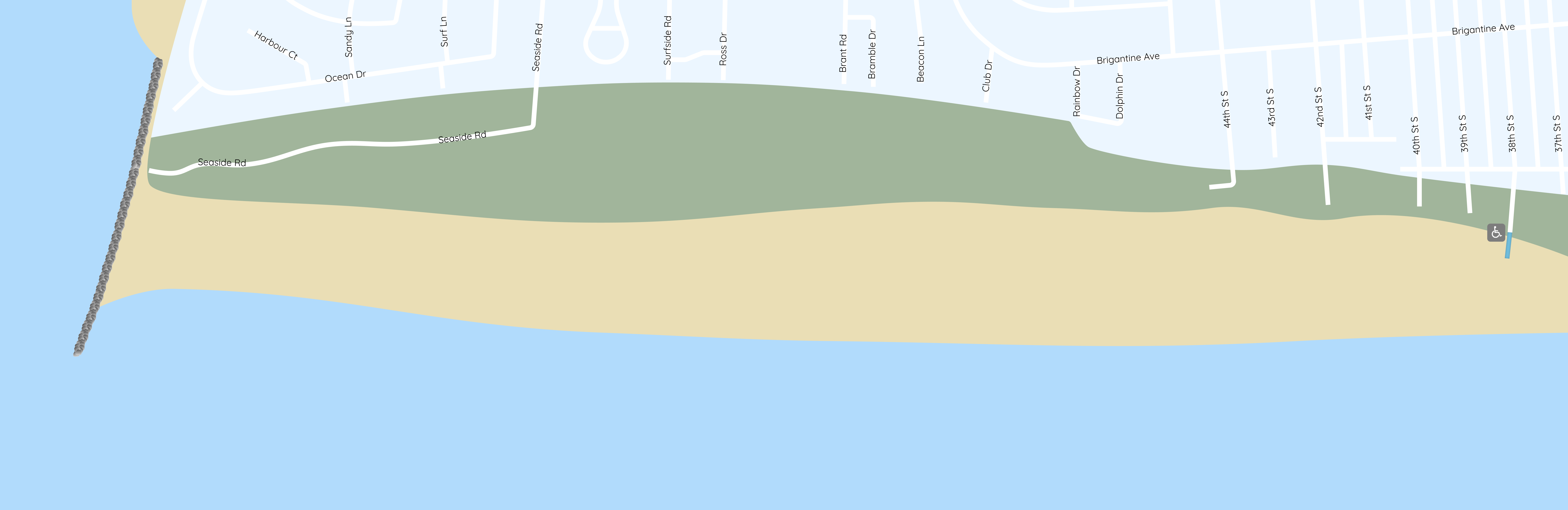 Beach map