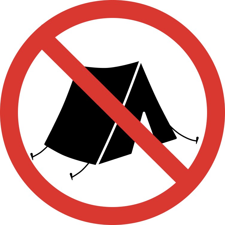 No Camping