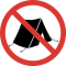 No Camping