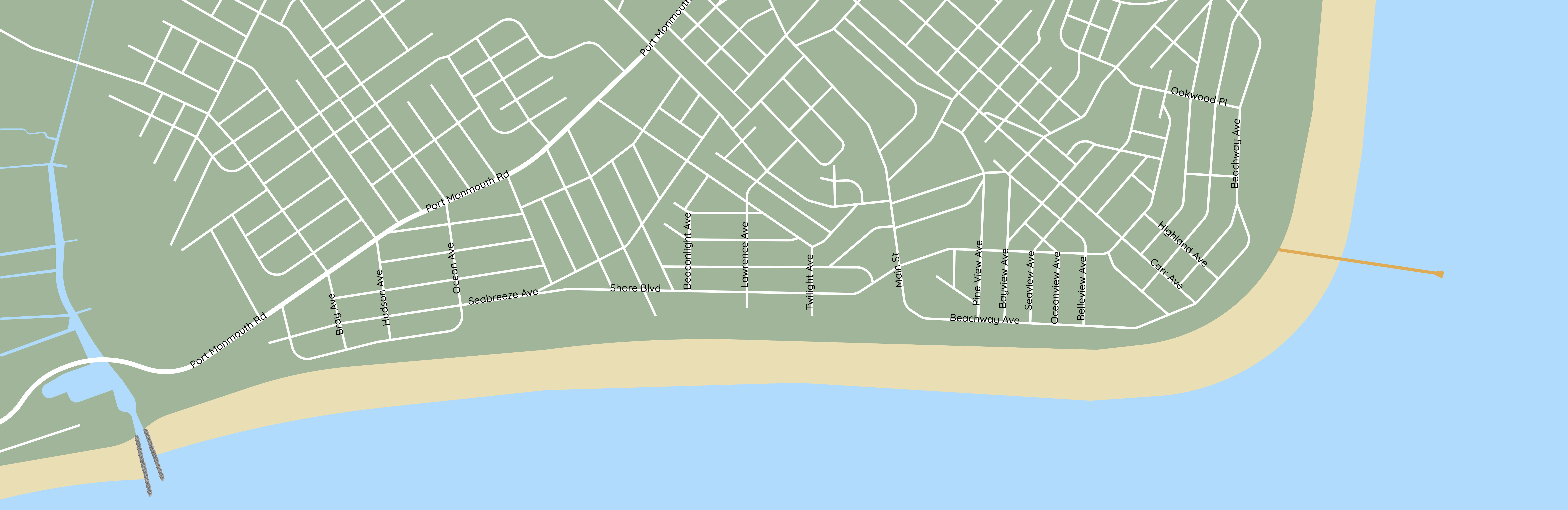 Beach map