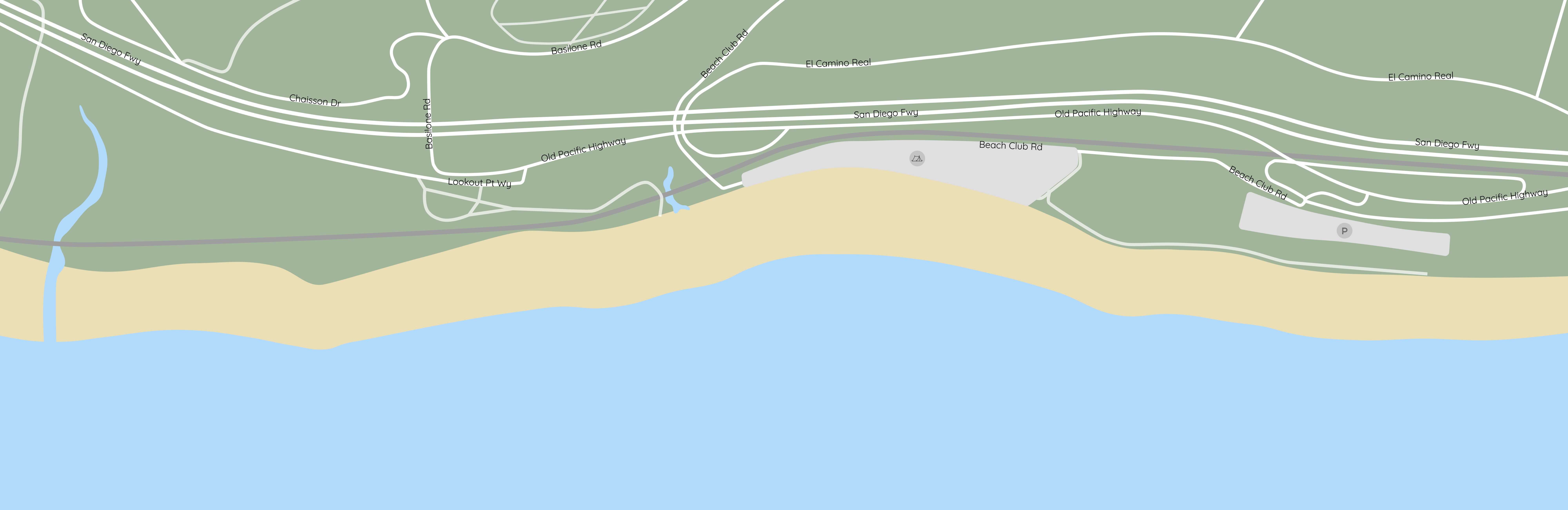 Beach map