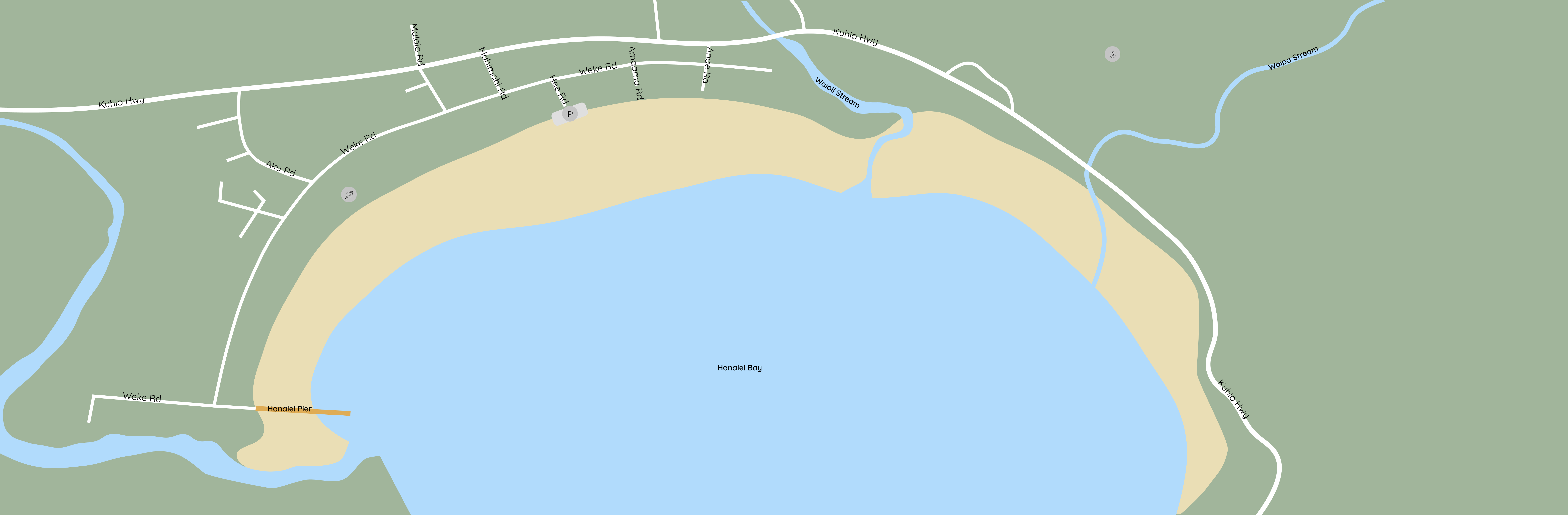 Beach map