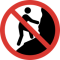 No Climbing