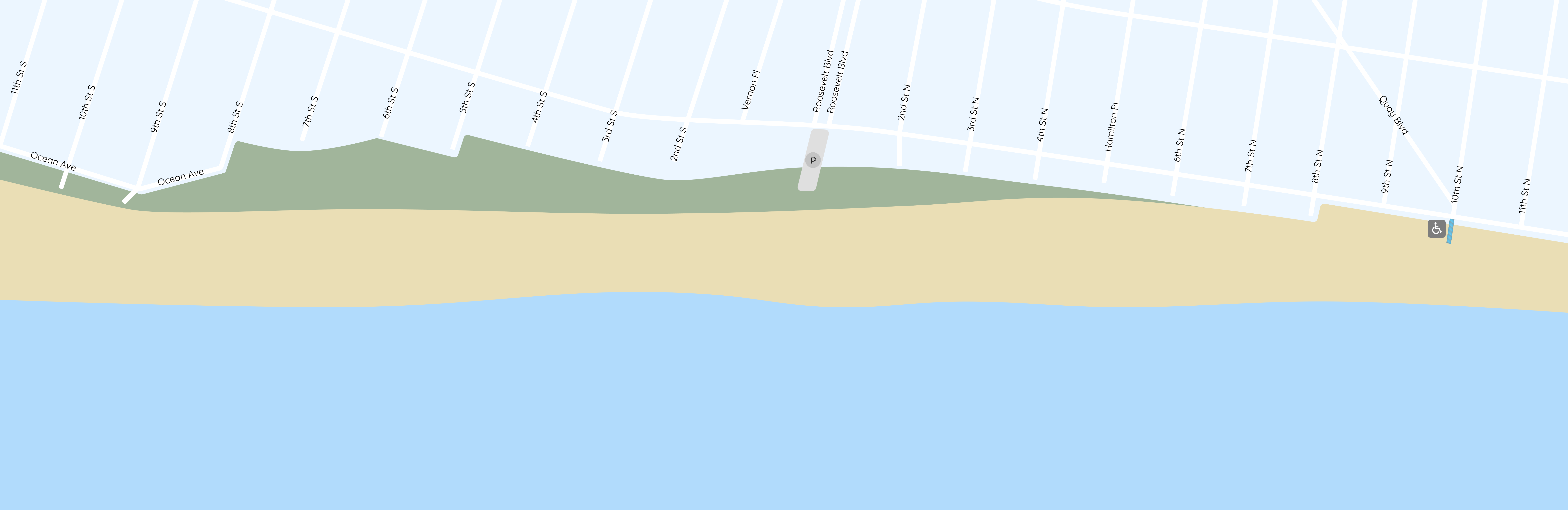 Beach map