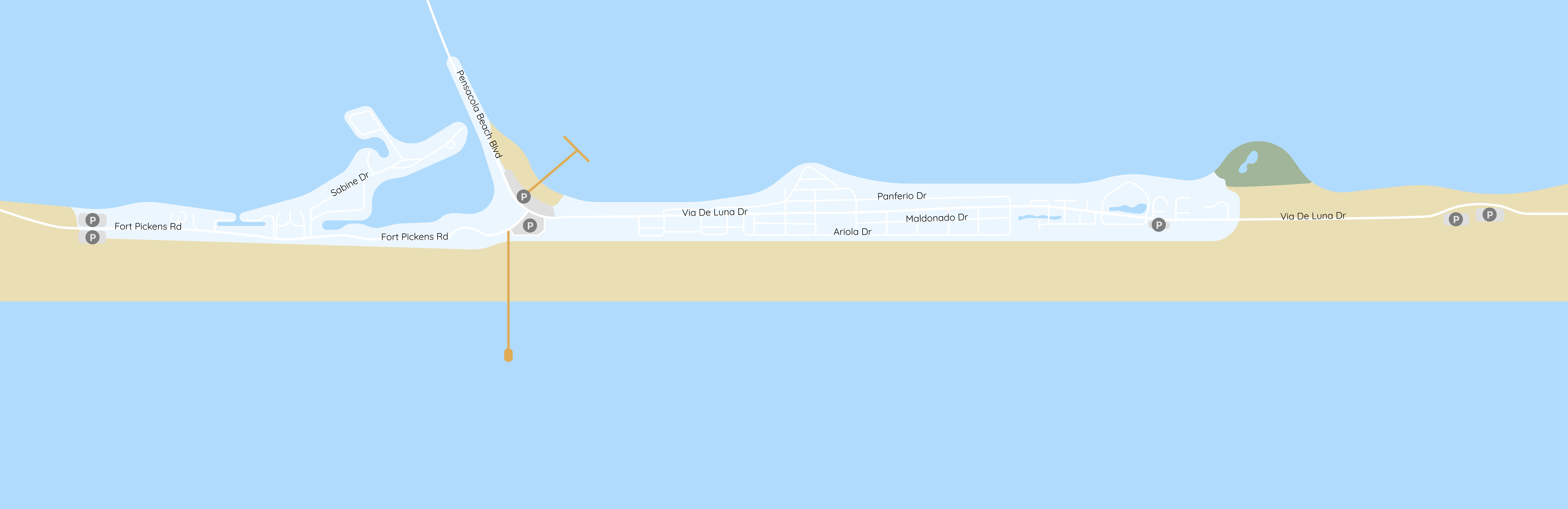 Beach map