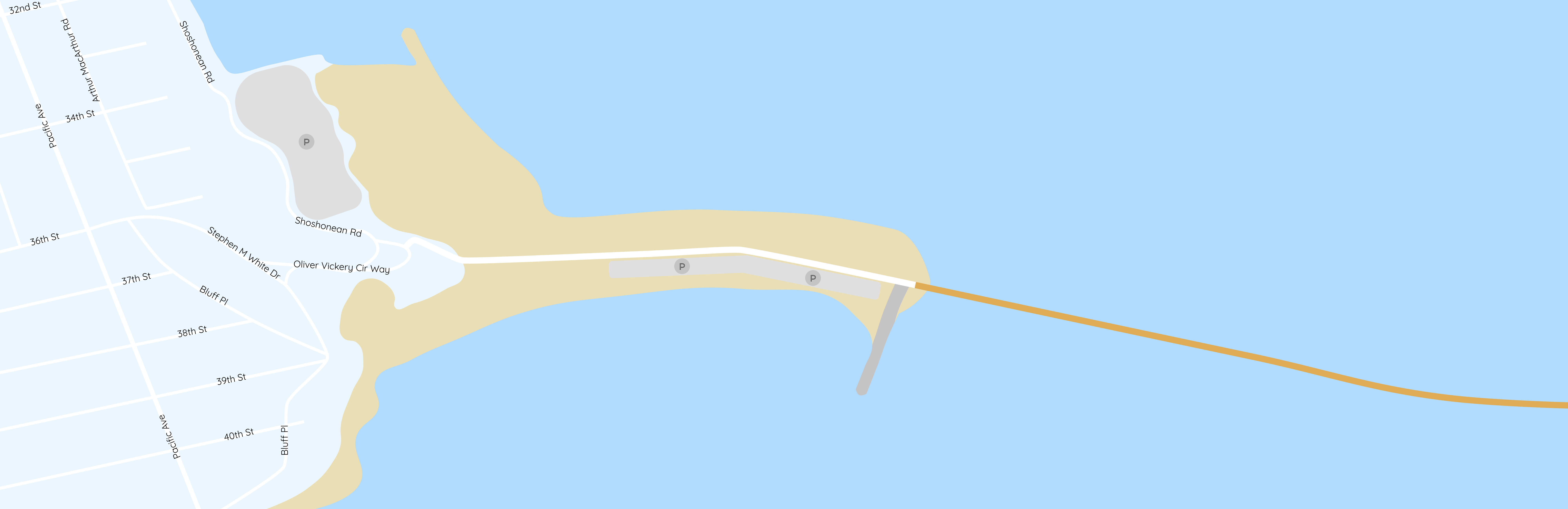 Beach map
