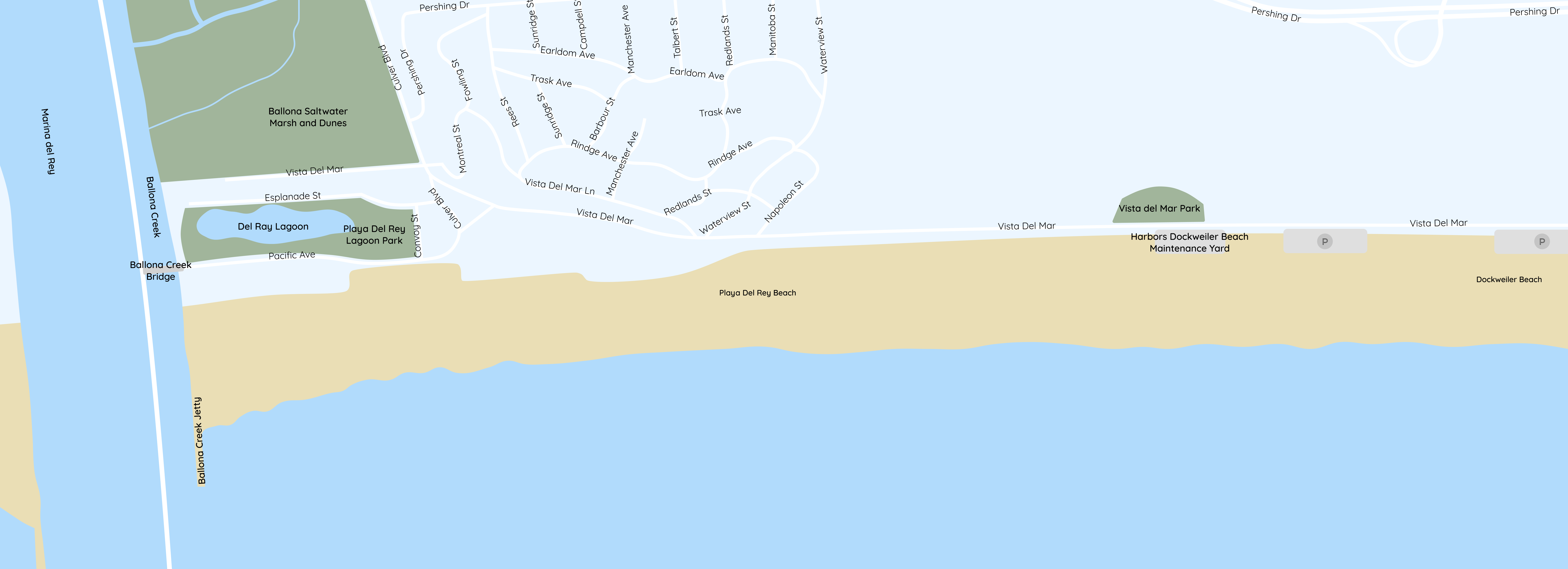 Beach map