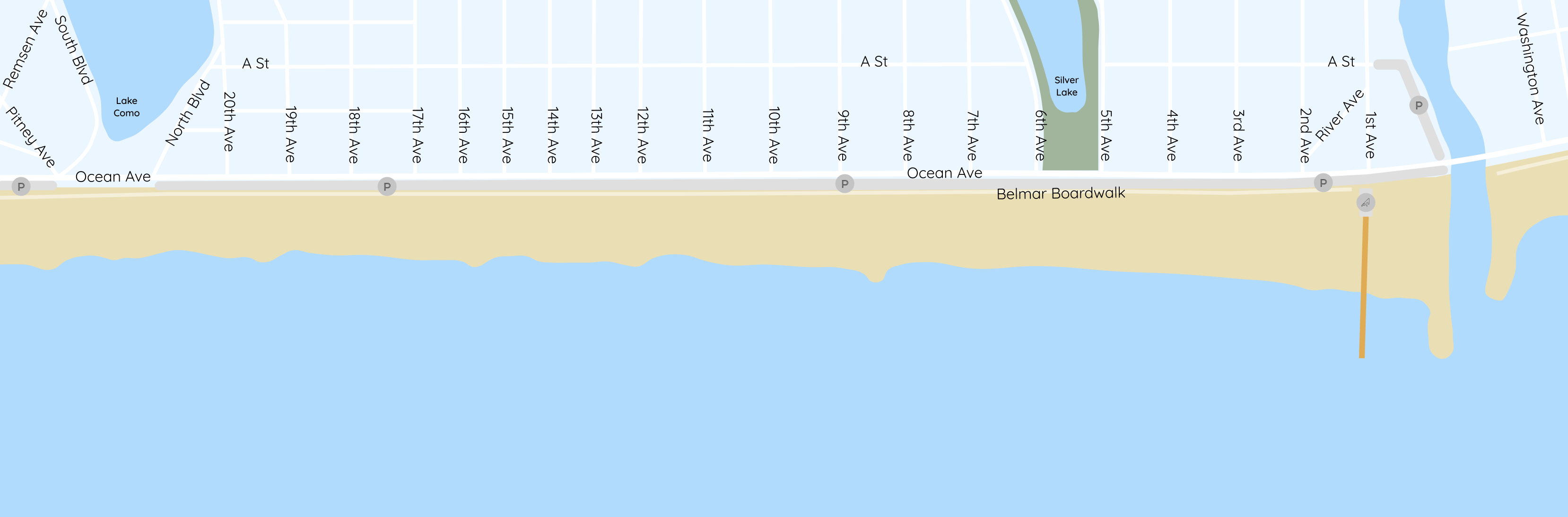 Beach map