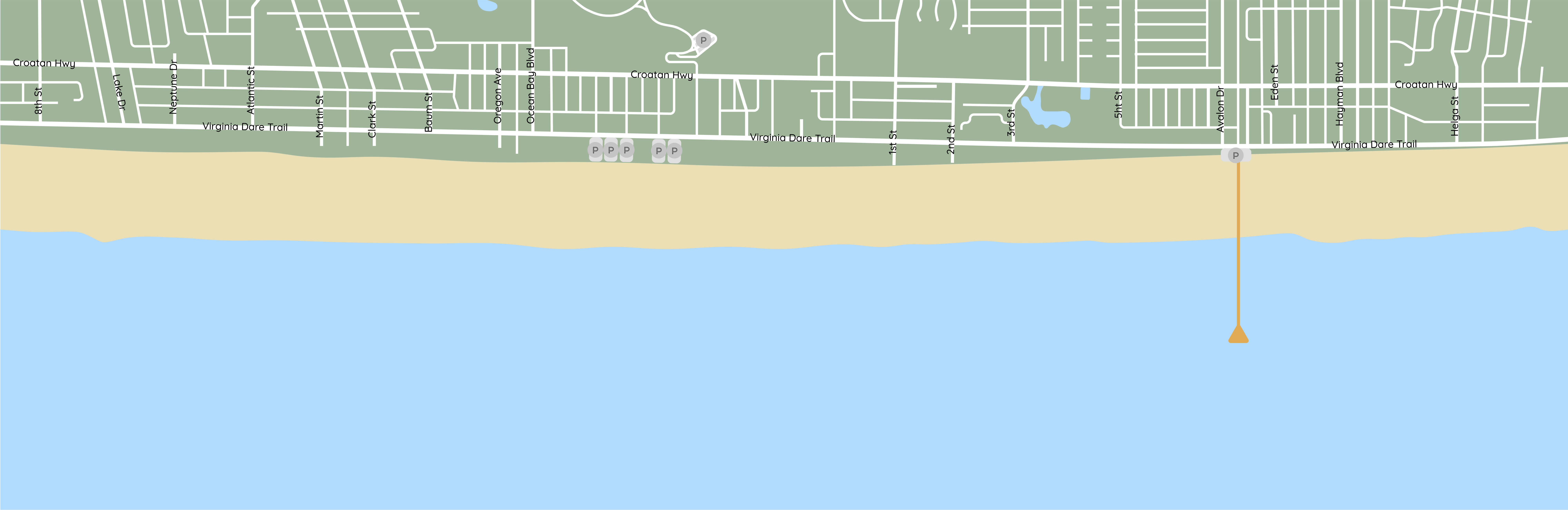 Beach map