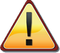 Default Warning Icon An image of a triangular warning sign with red borders and a large, bold exclamation point in the center.