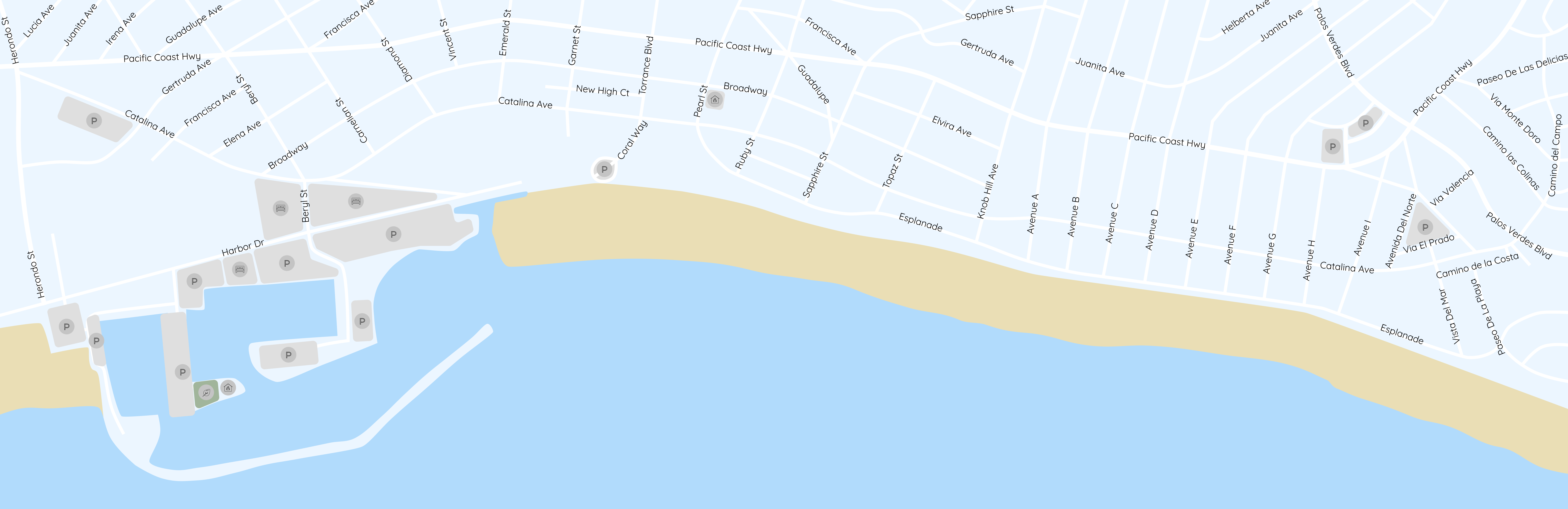 Beach map