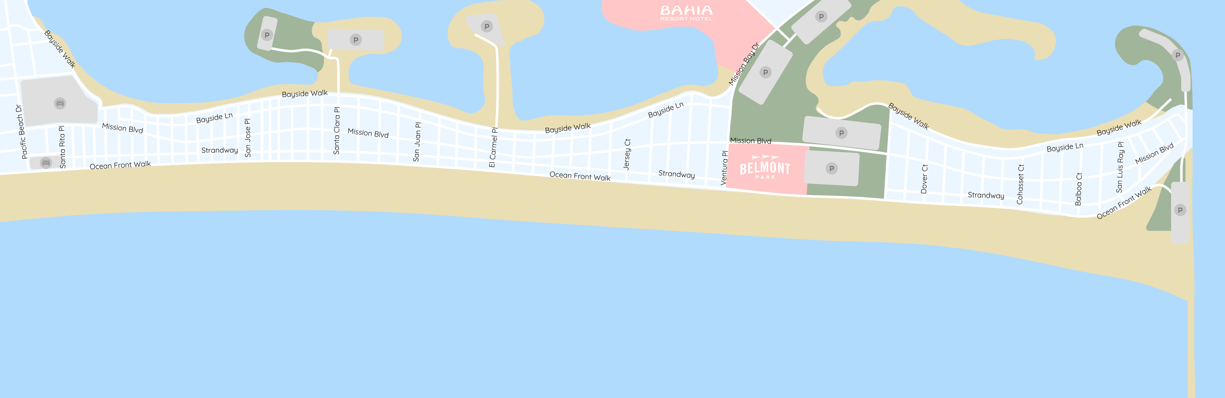 Beach map