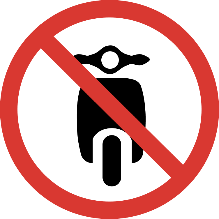 No Motorized Scooters