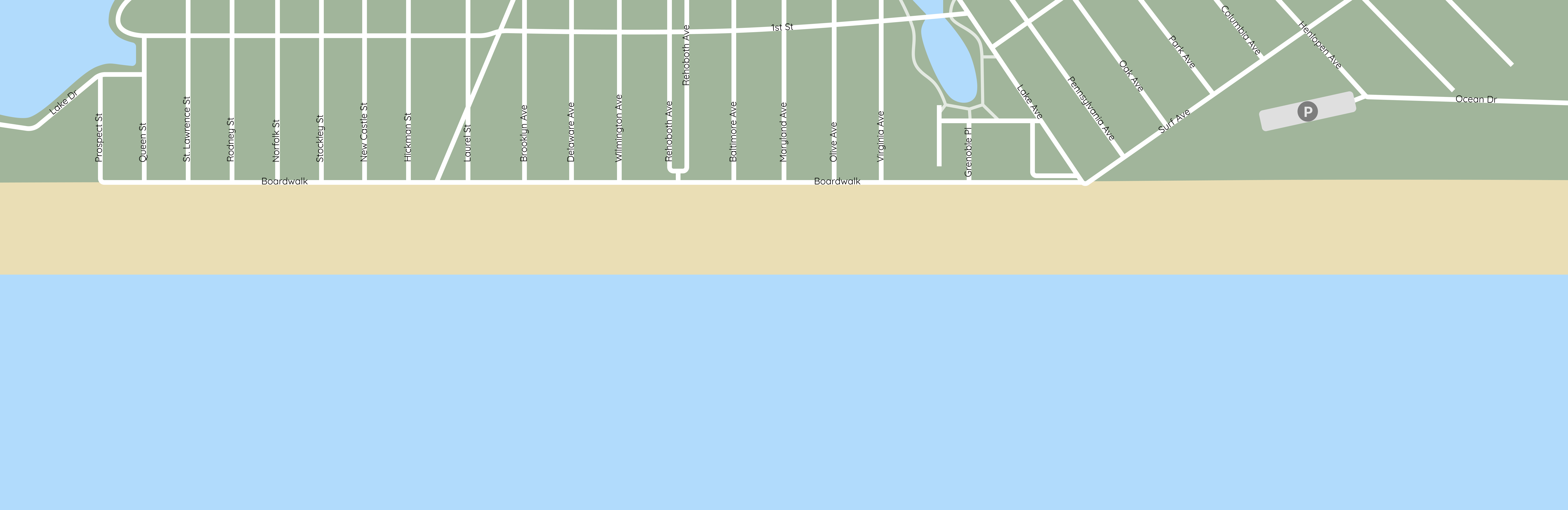 Beach map