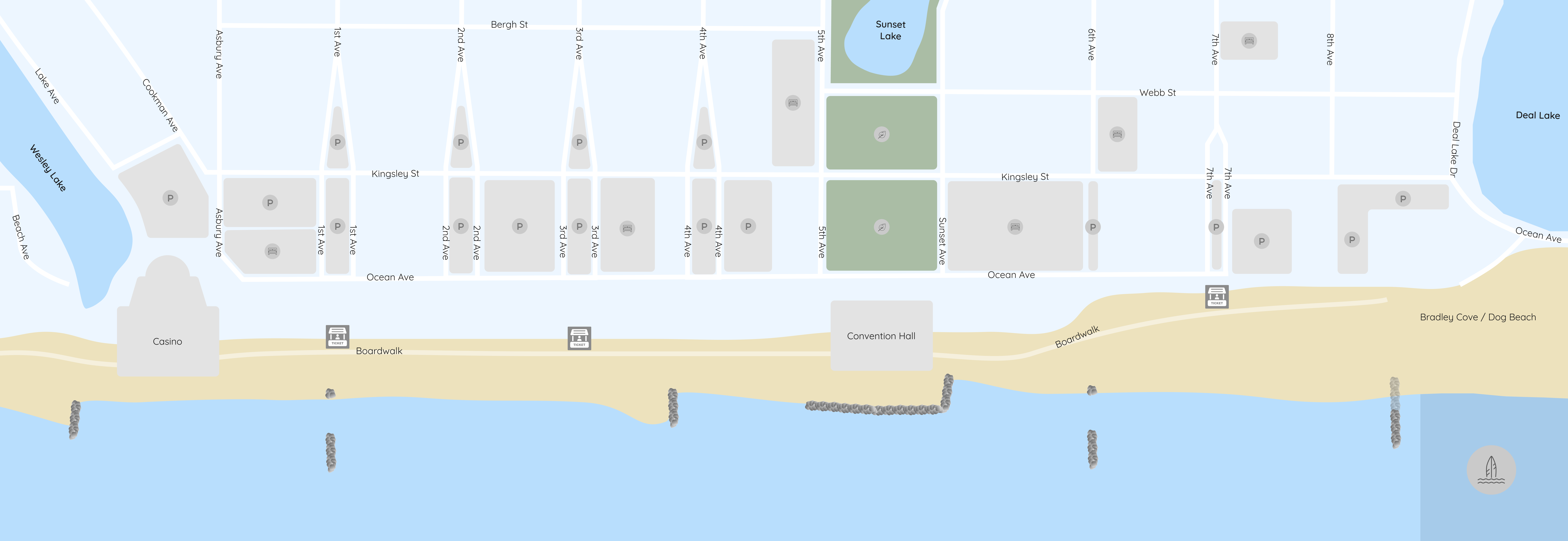 Beach map