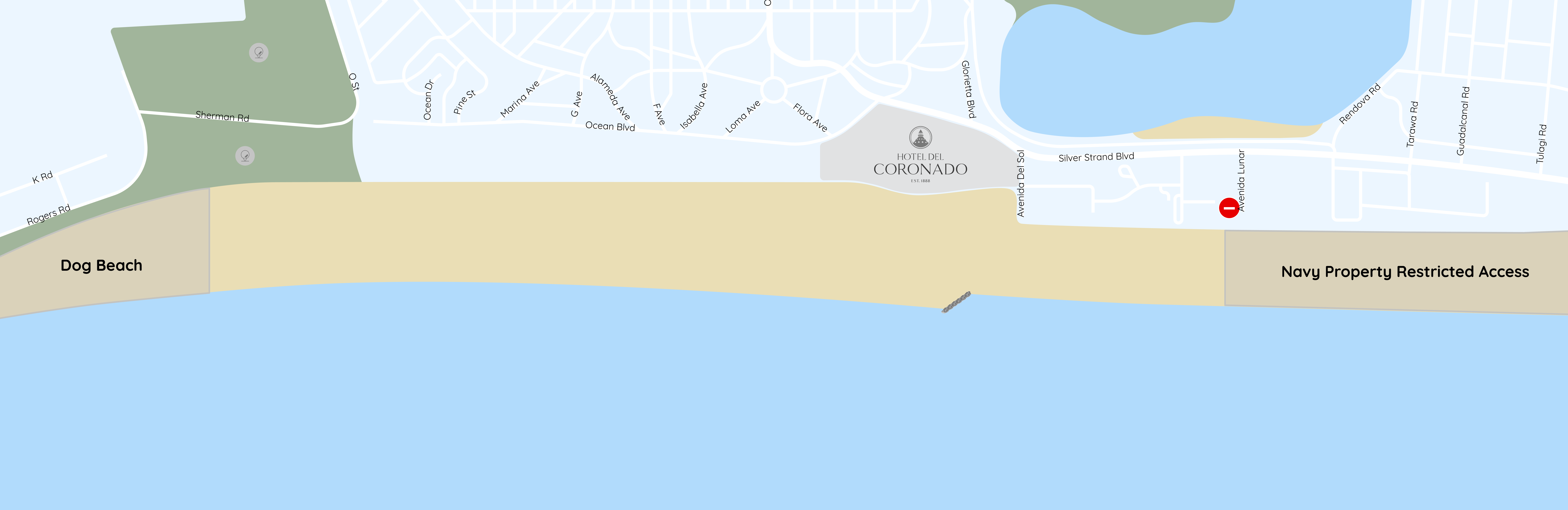 Beach map