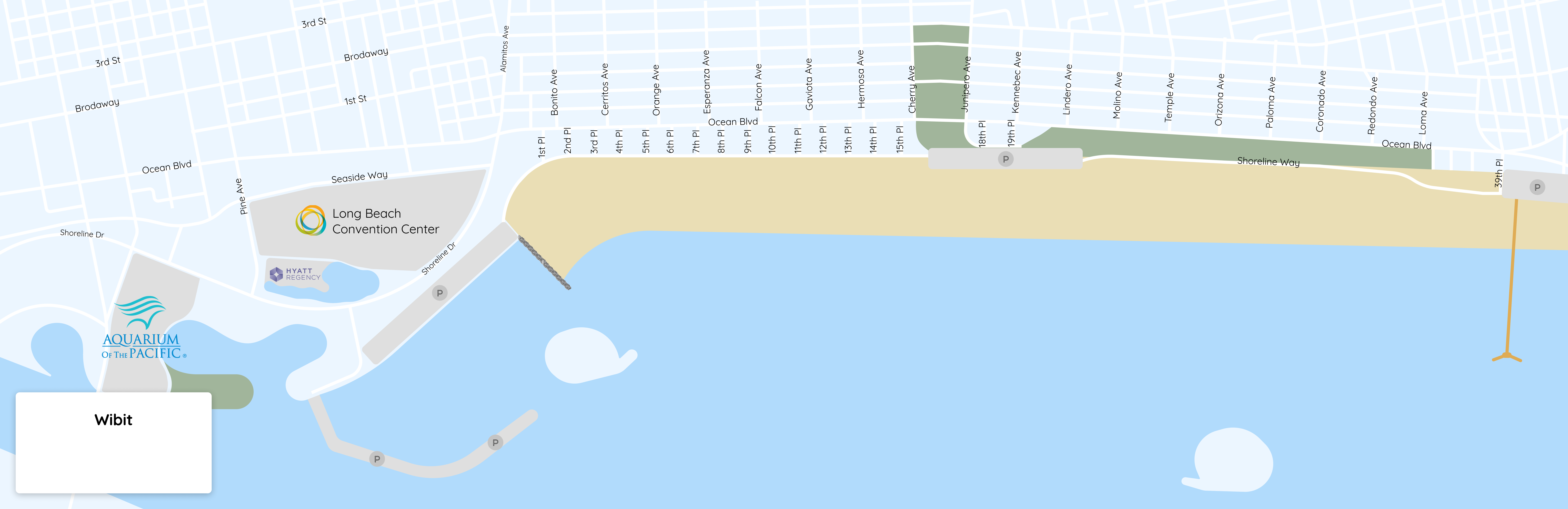 Beach map