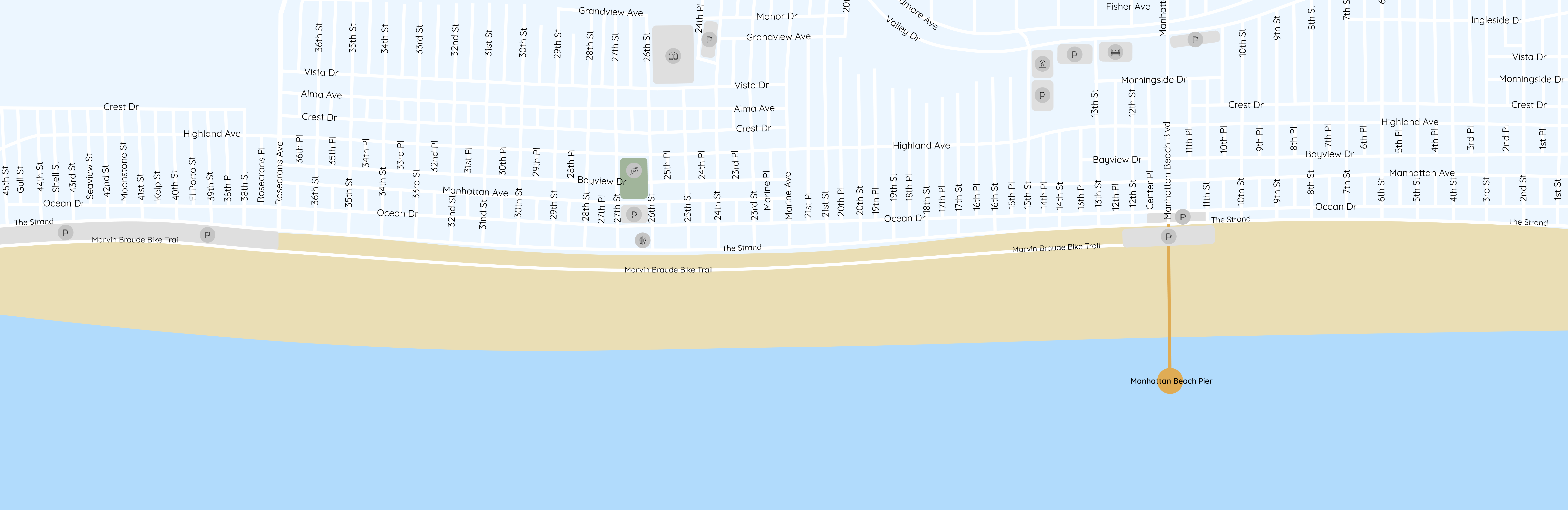 Beach map