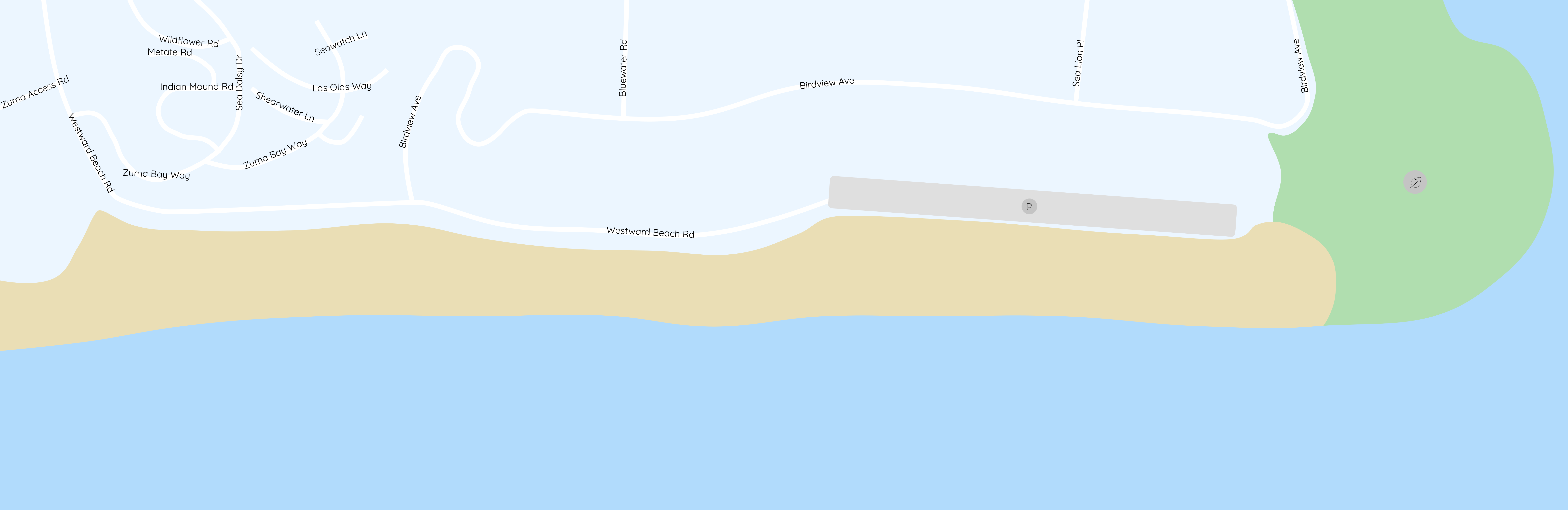 Beach map