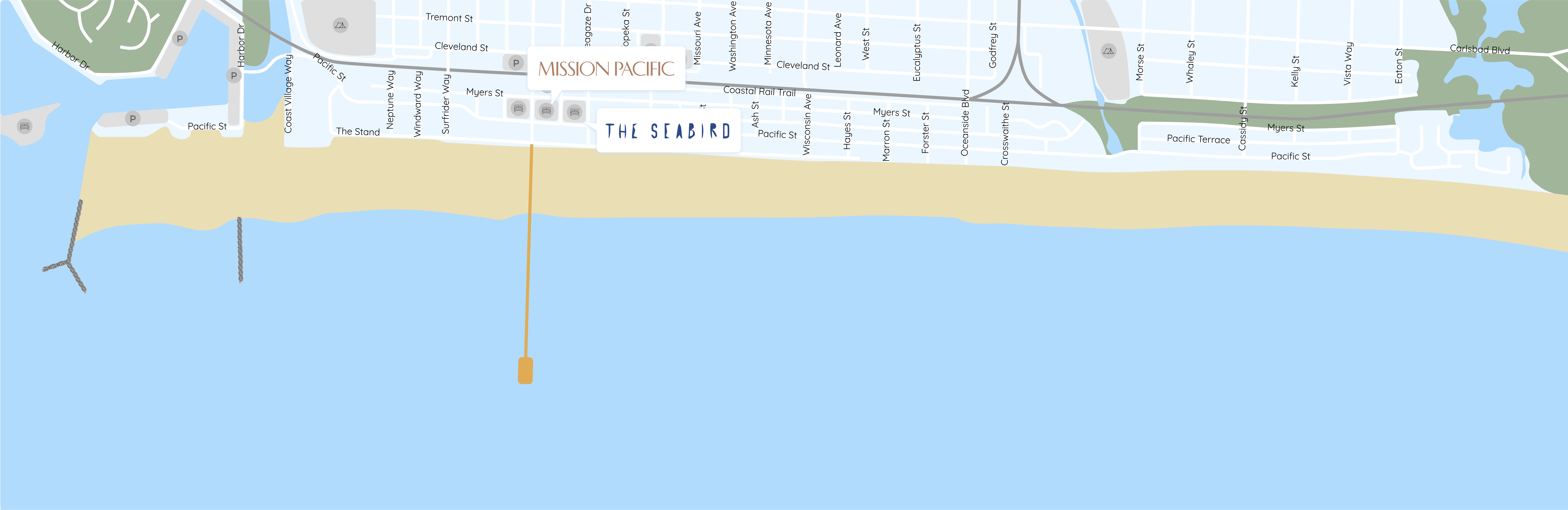 Beach map