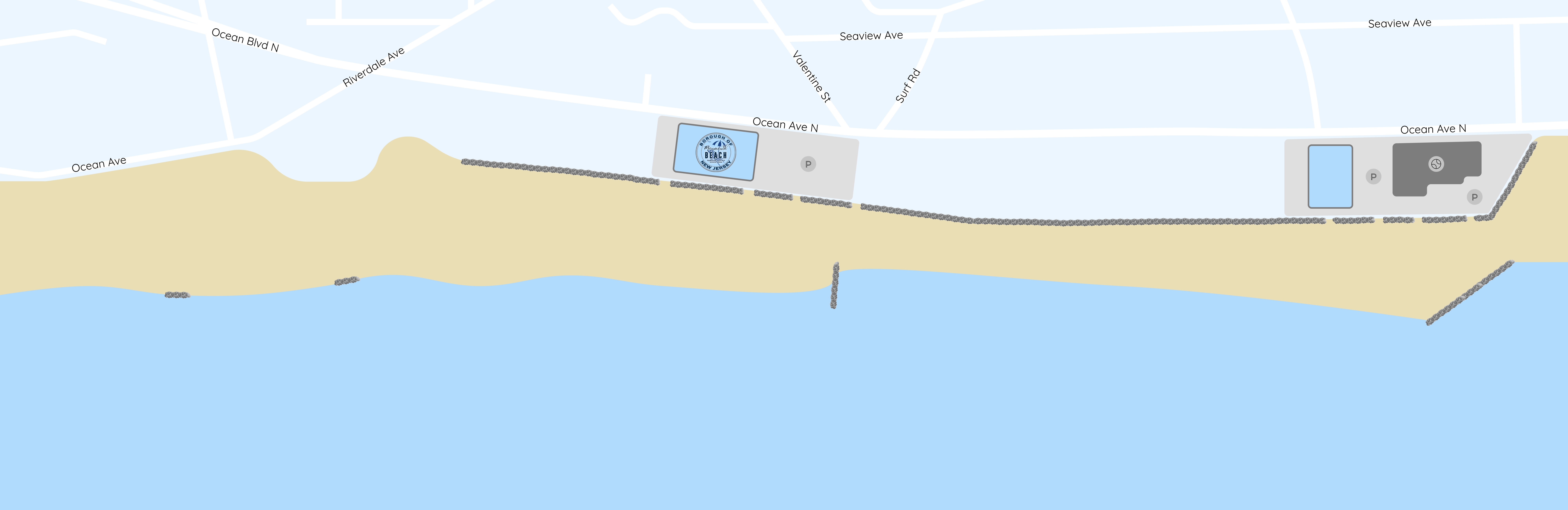 Beach map